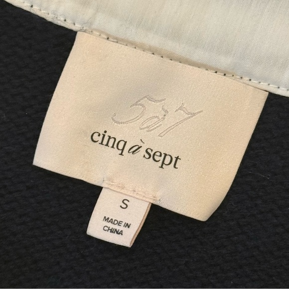 Cinq a Sept Santina Sequin Detail Layered Sweater - Picture 4 of 5